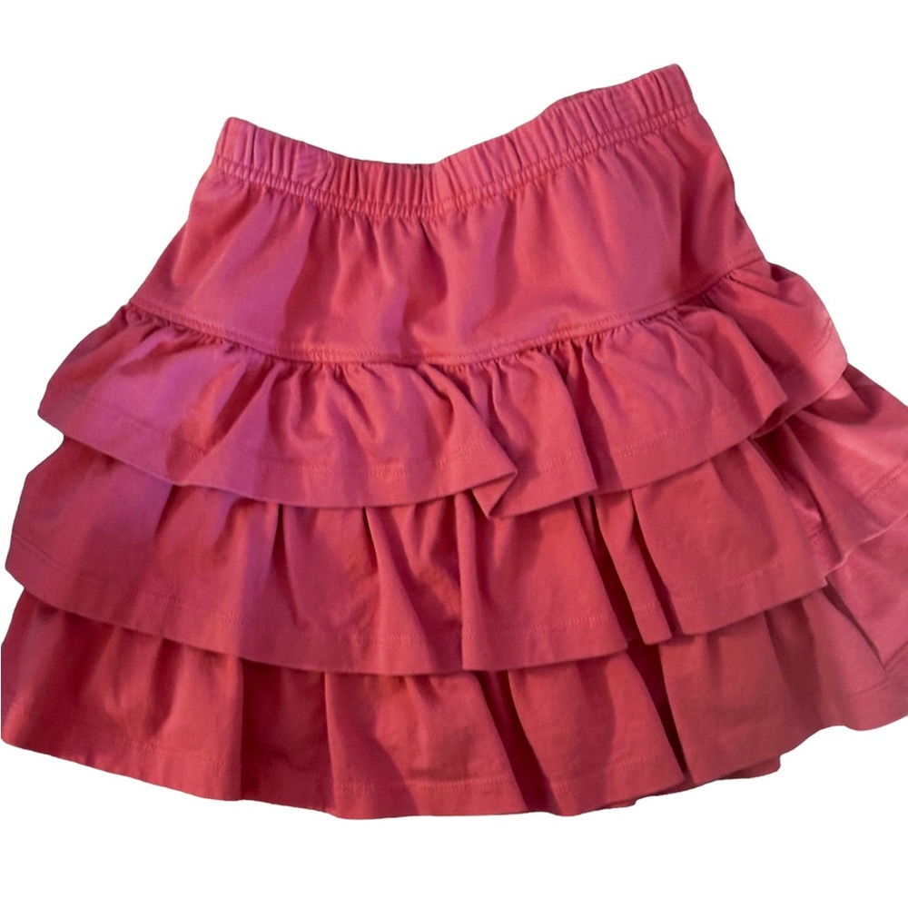 Hanna Andersson Rosey Pink Ruffle Skirt